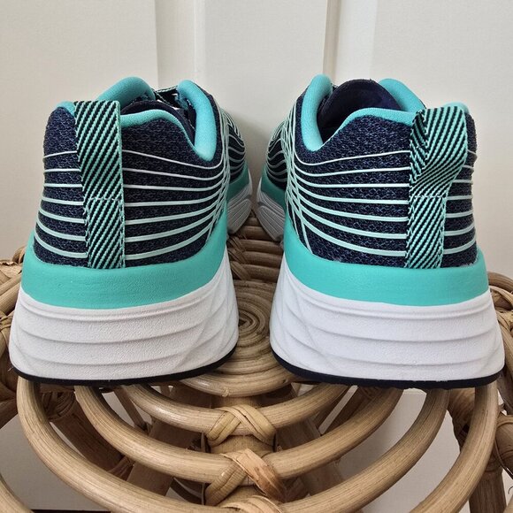 NEW Skechers Ultra Go Run Max Cushion Elite Blue Turquoise Sneakers Women's 7 - Picture 9 of 15